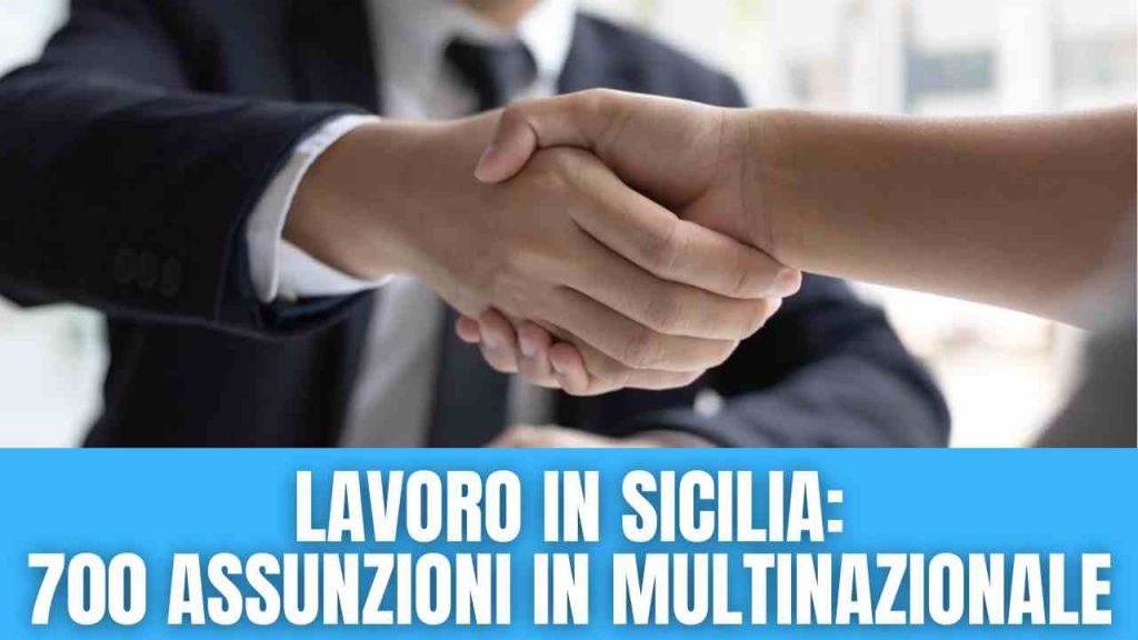 Lavoro in Sicilia assunzioni 