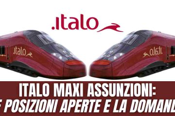 Italo Maxi assunzioni