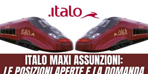 Italo Maxi assunzioni