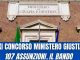 MINISTERO GIUSTIZIA CONCORSO