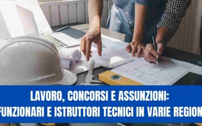 Concorsi funzionari e istruttori