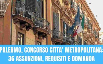 Concorso città metropolitana Palermo