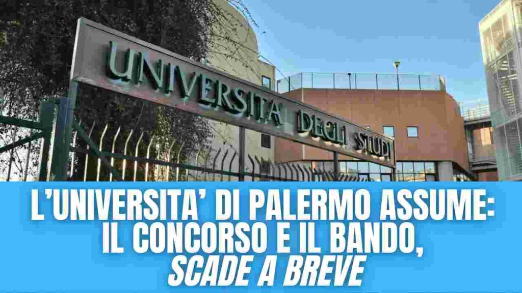 Concorso università di Palermo