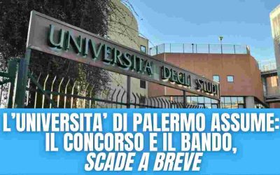 Concorso università di Palermo