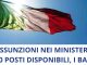 Assunzioni nei ministeri