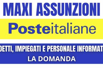 Assunzioni in Poste Italiane