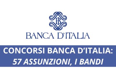 Banca D'Italia concorsi