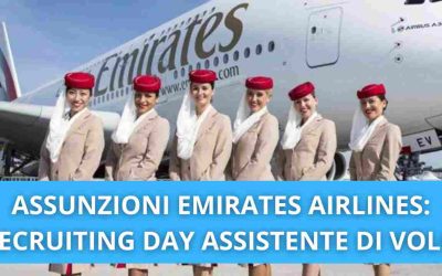 Assunzizoni emirates airlines