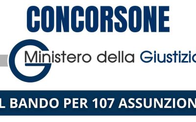 Concorso Ministero Giustizia