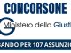 Concorso Ministero Giustizia