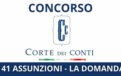 Concorso Corte dei Conti