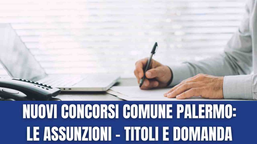 Lavoro concorsi comune palermo