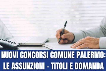 Lavoro concorsi comune palermo