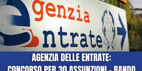 Concorso Agenzia delle Entrate