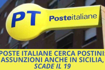 poste italiane cerca postini