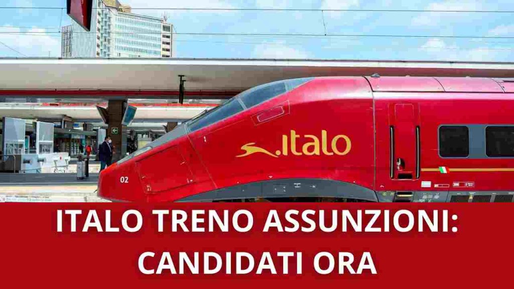 Italo Treno Assunzioni