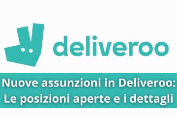 Deliveroo assunzioni