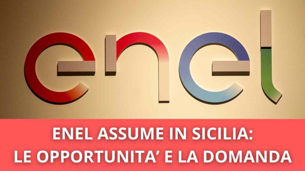 Enel assume in Sicilia