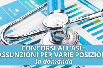 Concorsi Asl assunzioni