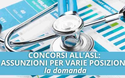 Concorsi Asl assunzioni
