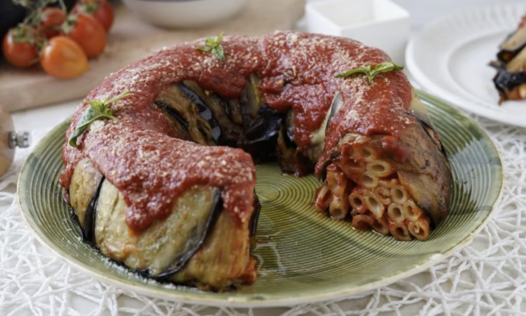 Timballo di melanzane alla siciliana