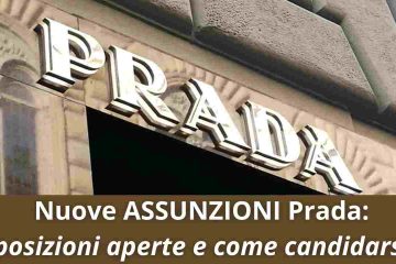 Assunzioni Prada