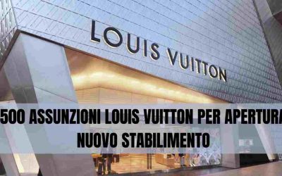 Louis Vuitton Assunzioni