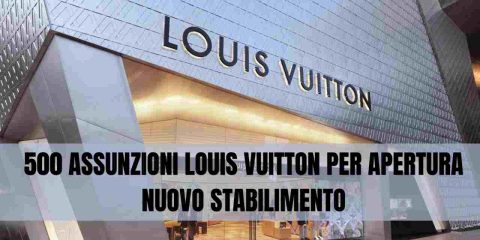 Louis Vuitton Assunzioni