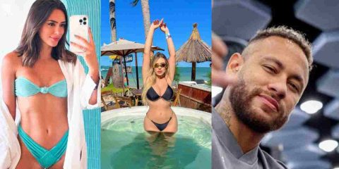 Neymar, Biancardi e Aline