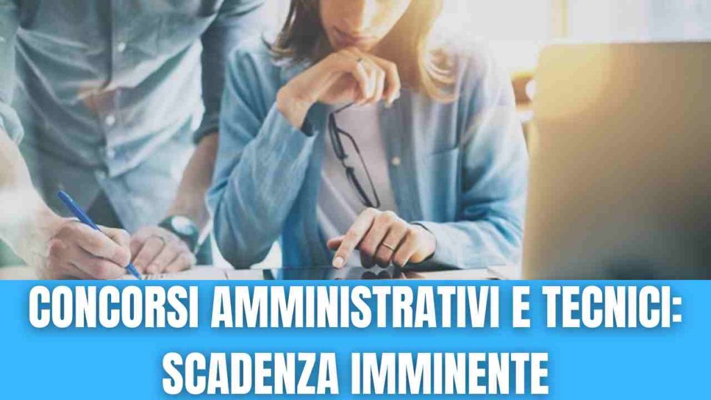 Concorsi Amministrativi e tecnici