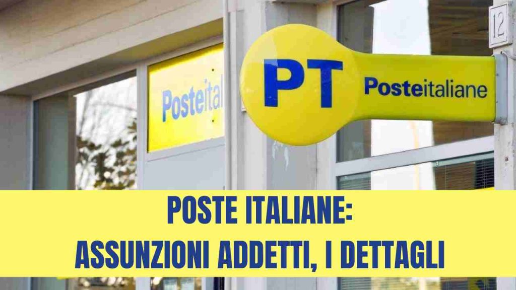 Poste italiane addetti