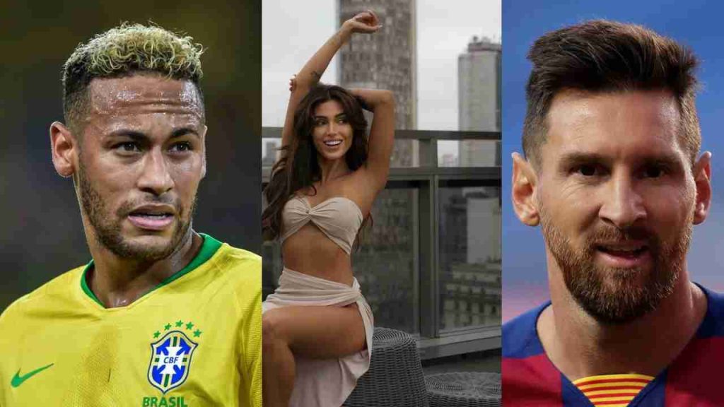 Neymar Messi Fernanda Campos