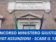 Concorso Ministero Giustizia