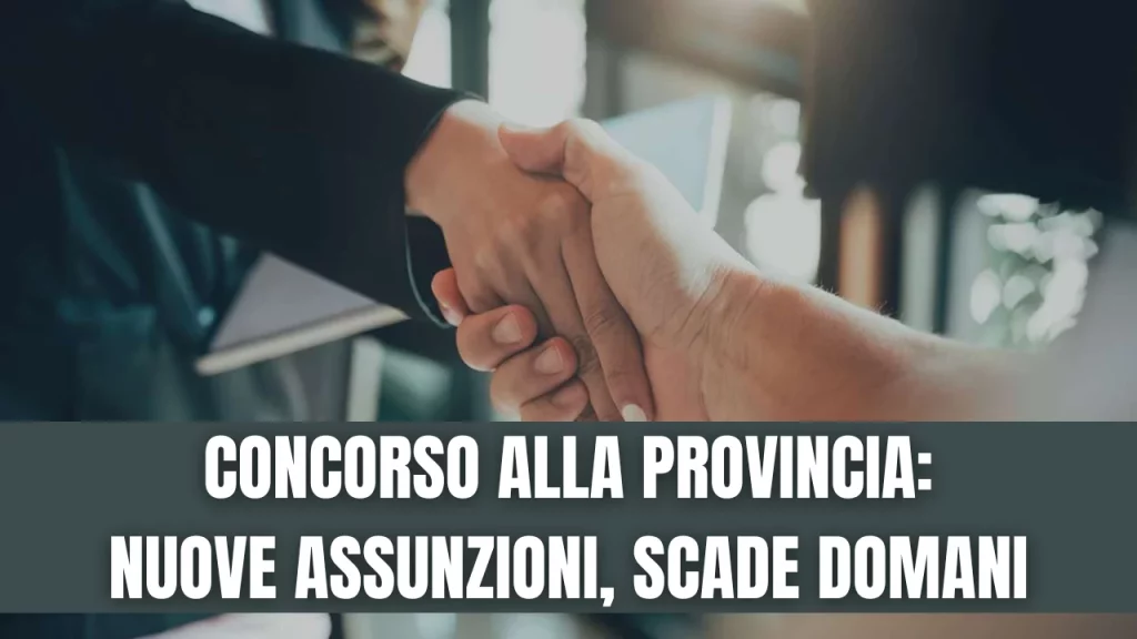 Concorso alla provincia