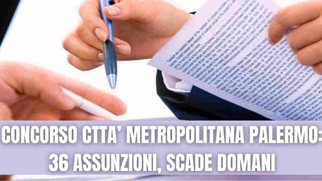 Concorso città metropolitana