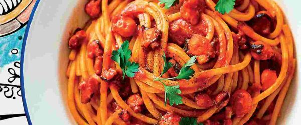 pasta al ragù di polpo
