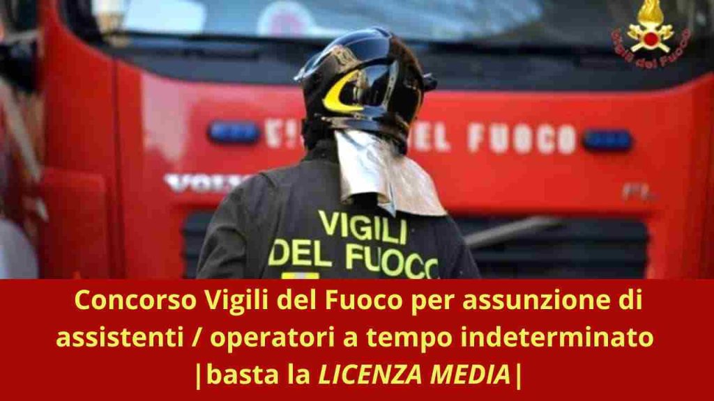 Concorso Vigili del Fuoco