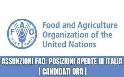 FAO Assunzioni