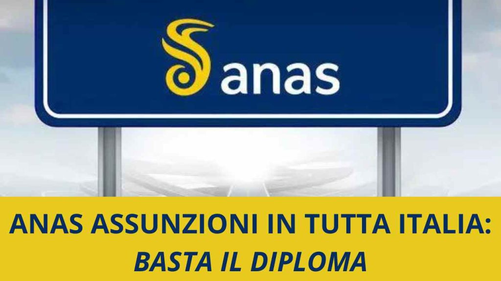 Assunzioni ANAS