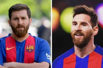 Sosia di Messi e Messi