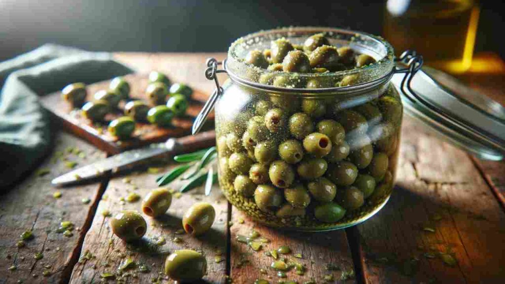 Olive schiacciate alla siciliana
