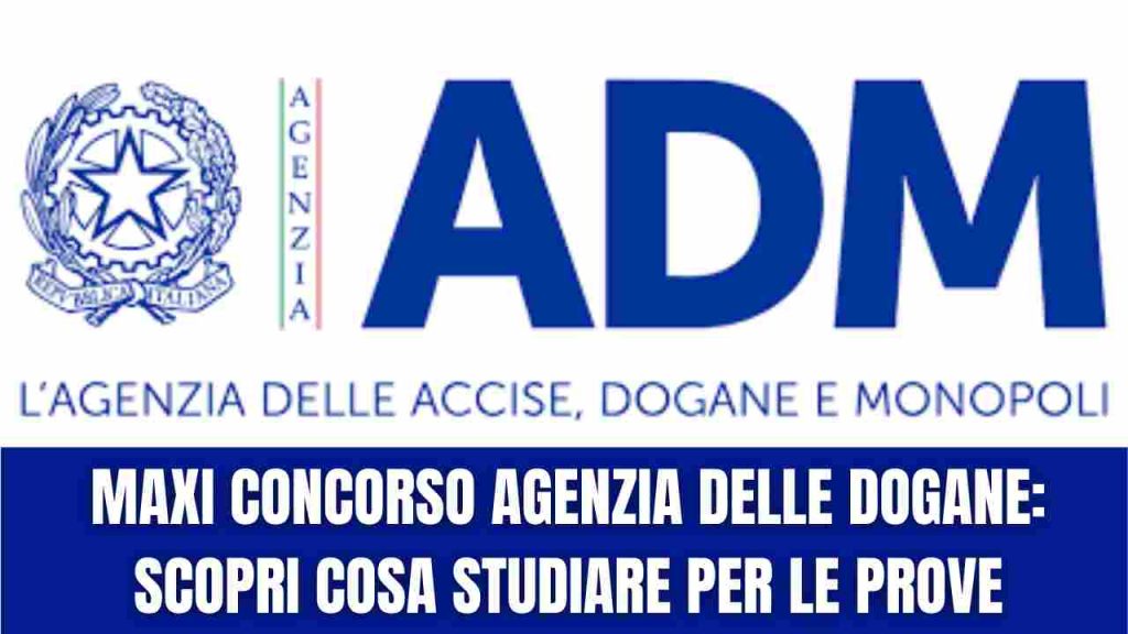 Concorso Agenzia delle Dogane