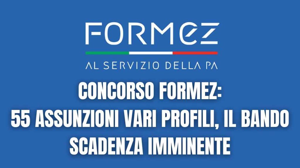 CONCORSO FORMEZ