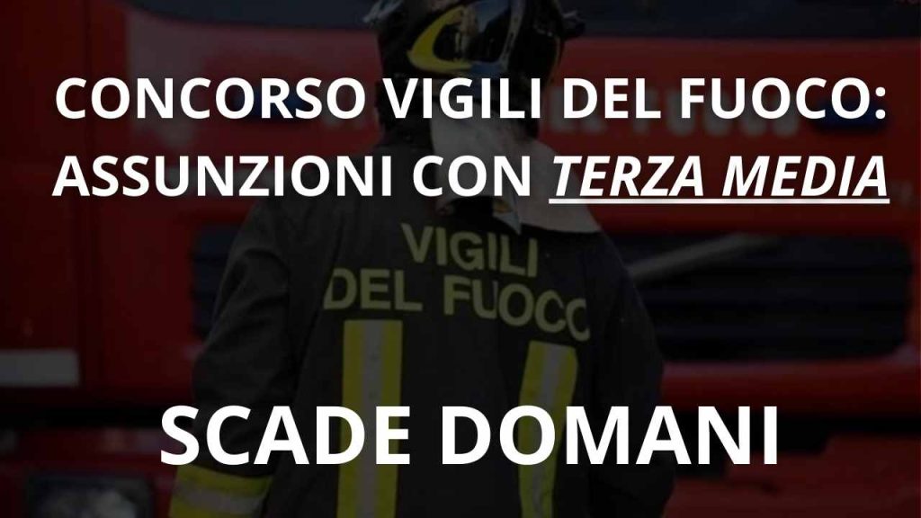 Concorso Vigili del fuoco