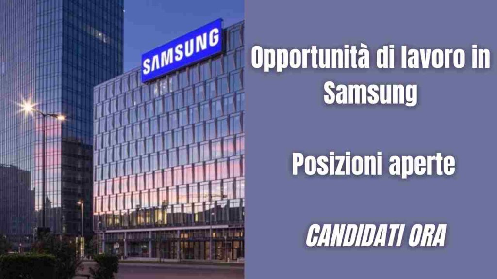 Samsung lavoro