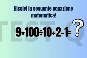 equazione matematica