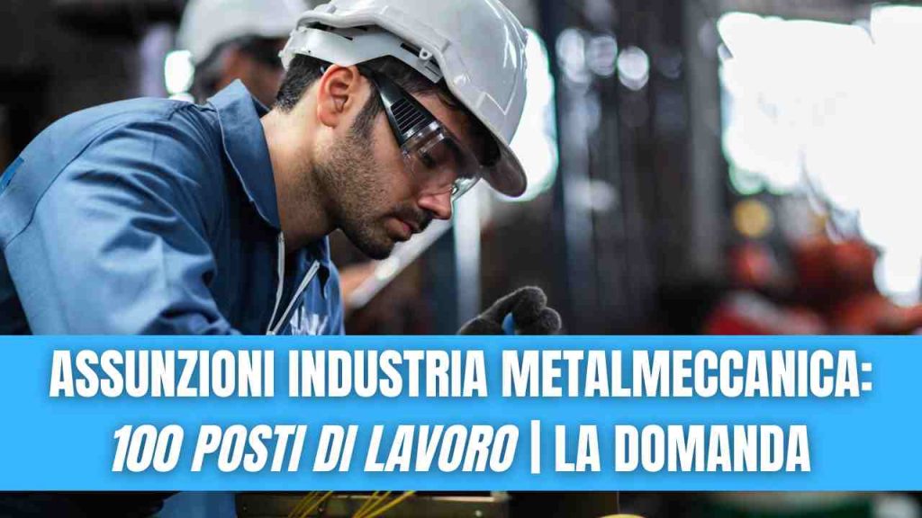 Lavoratore metalmeccanico