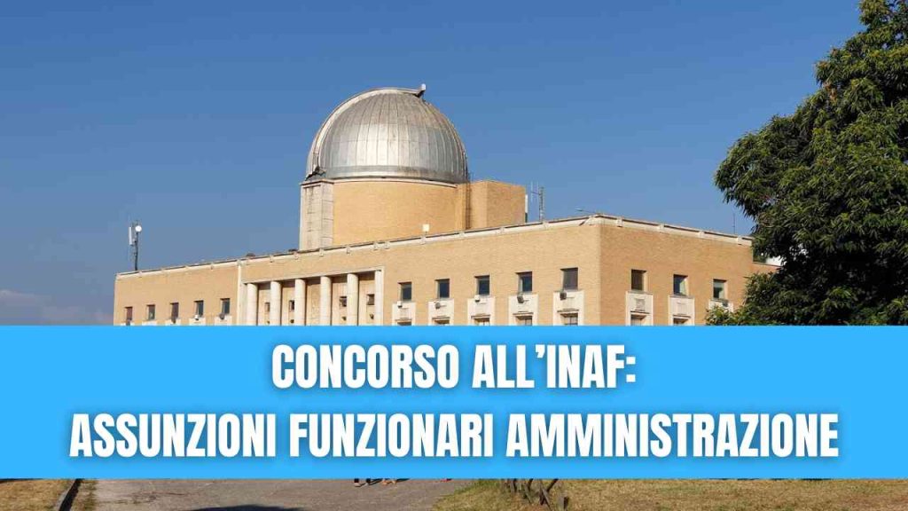 CONCORSO INAF