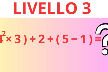 sfida matematica livello 3