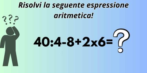 espressione aritmetica